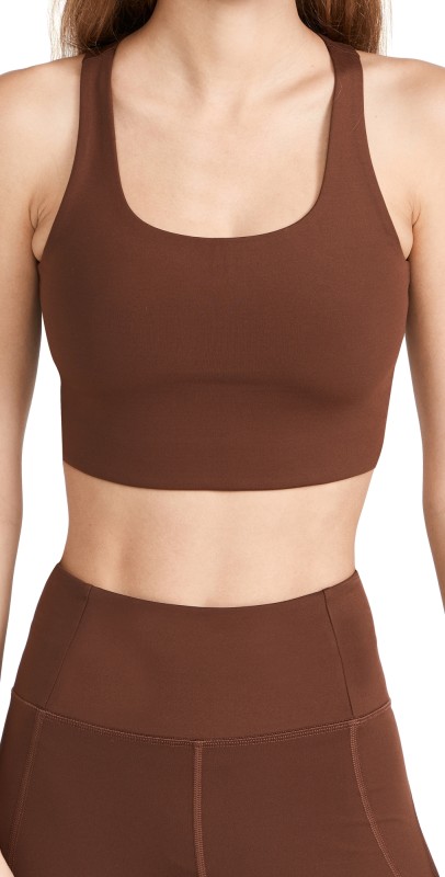 Girlfriend Collective Paloma Bra Earth