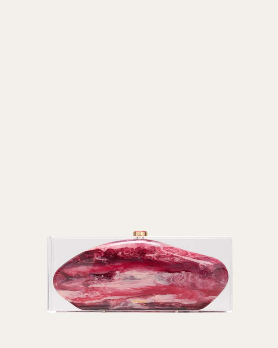 Annika Acrylic Clutch Bag