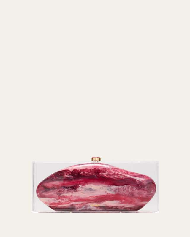 Annika Acrylic Clutch Bag