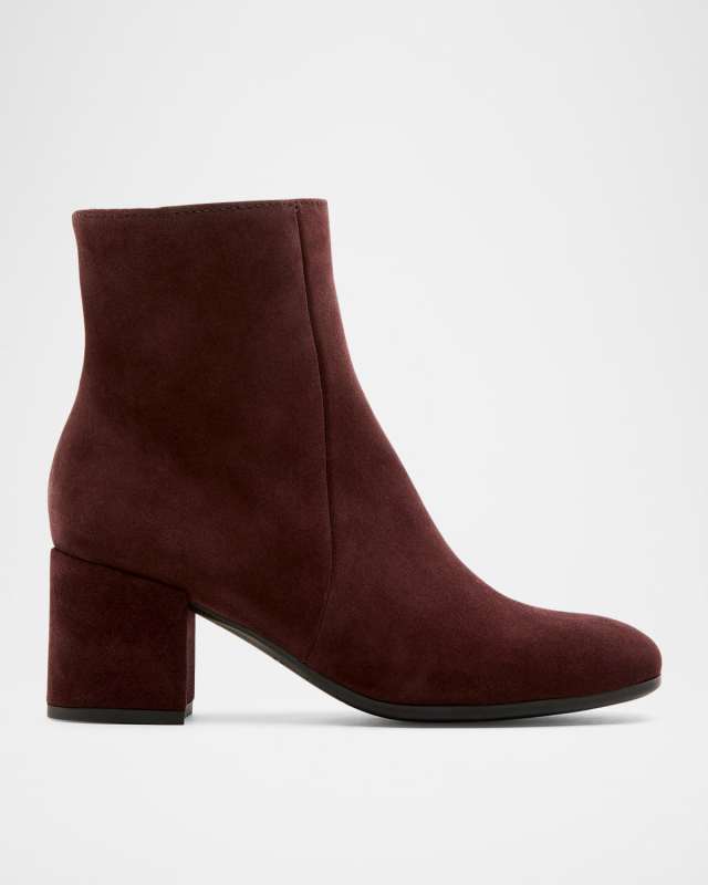 Joanie Suede Ankle Booties