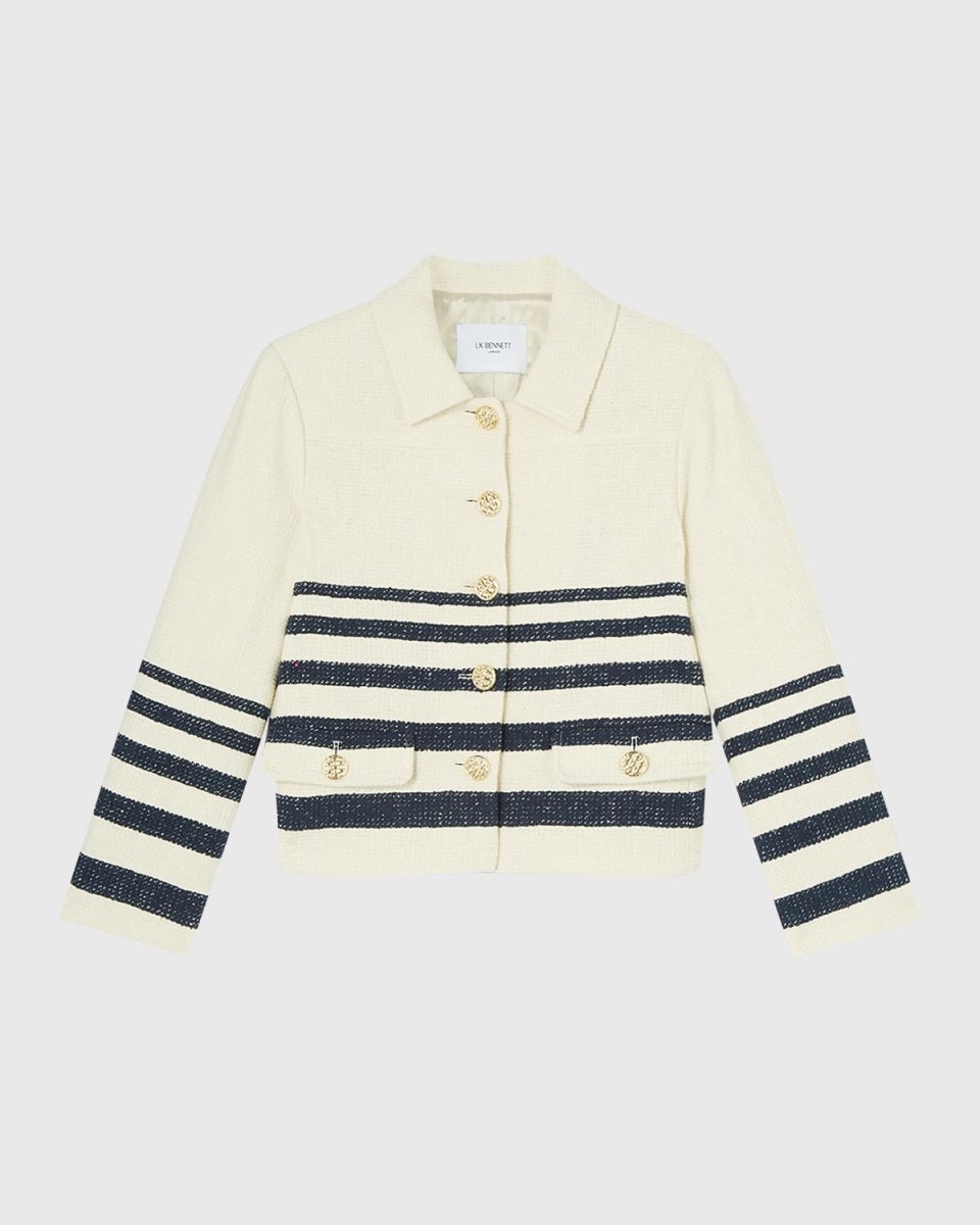 Bellmer Striped Tweed Jacket