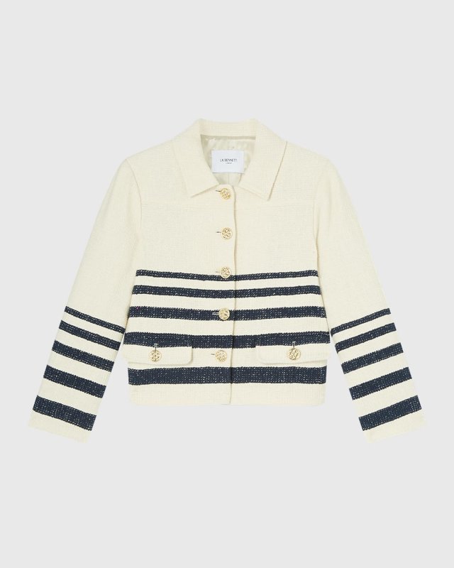 Bellmer Striped Tweed Jacket