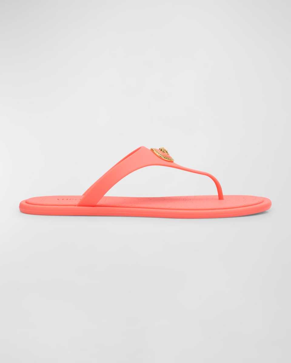 Alia Medusa Rubber Thong Sandals