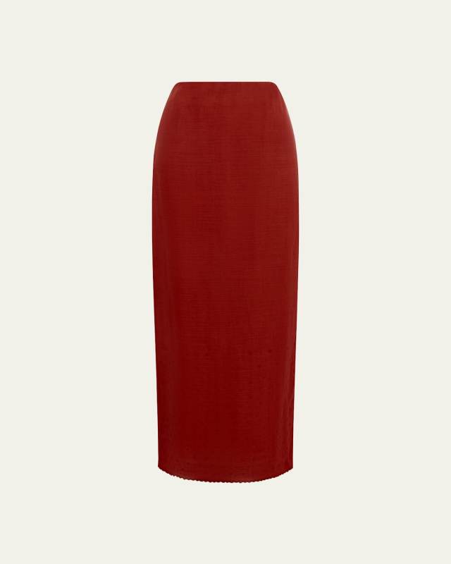 Aurelia Column Maxi Skirt