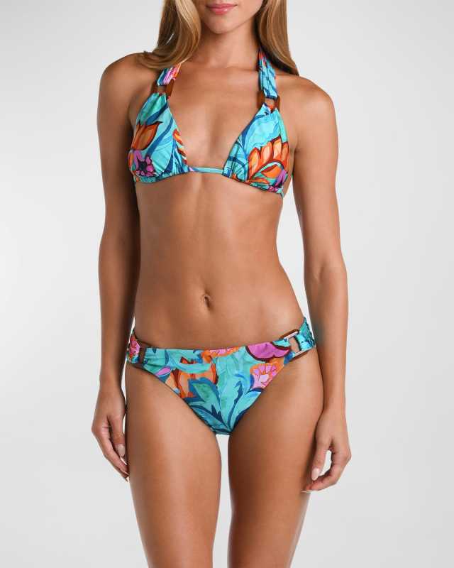 Polynesia Tropics Shirred Bikini Bottoms