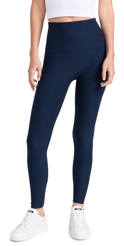Beyond Yoga Spacedye Caught In The Midi Leggings Nocturnal Navy