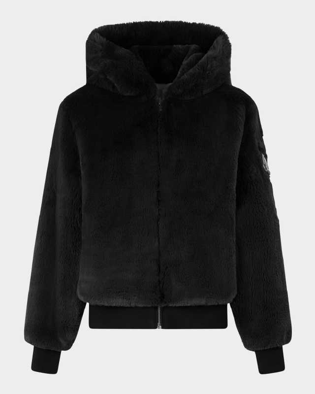 Portland Bunny Faux-Fur Jacket