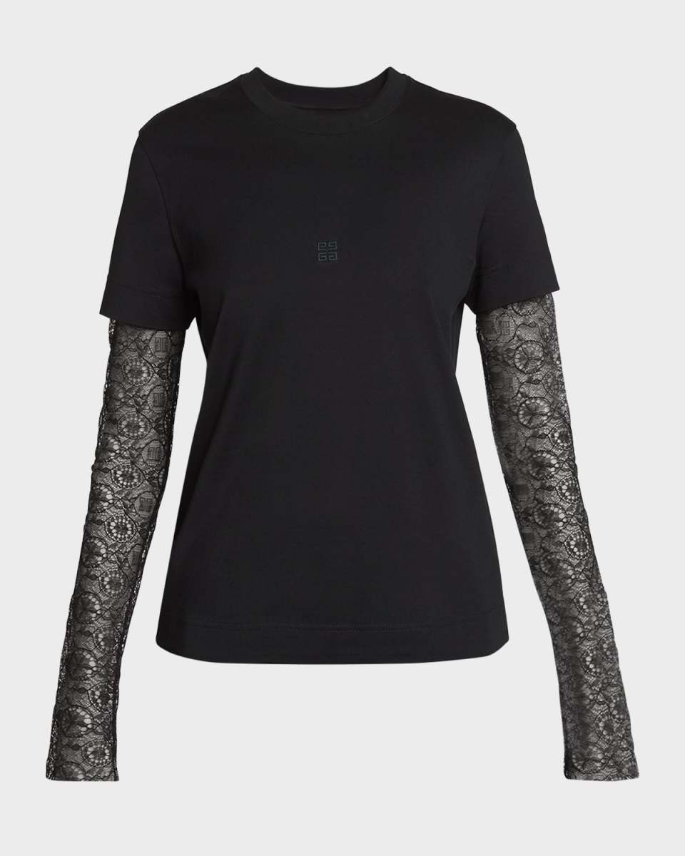 Layered Long-Sleeve 4G T-Shirt