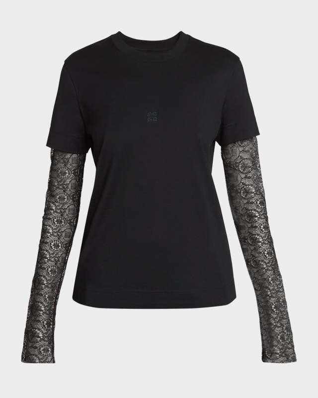 Layered Long-Sleeve 4G T-Shirt