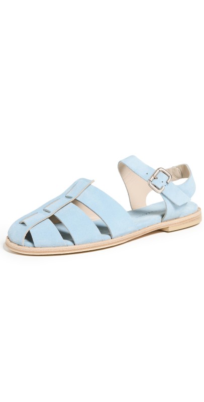 Freda Salvador Sera Fisherman Sandals Blue