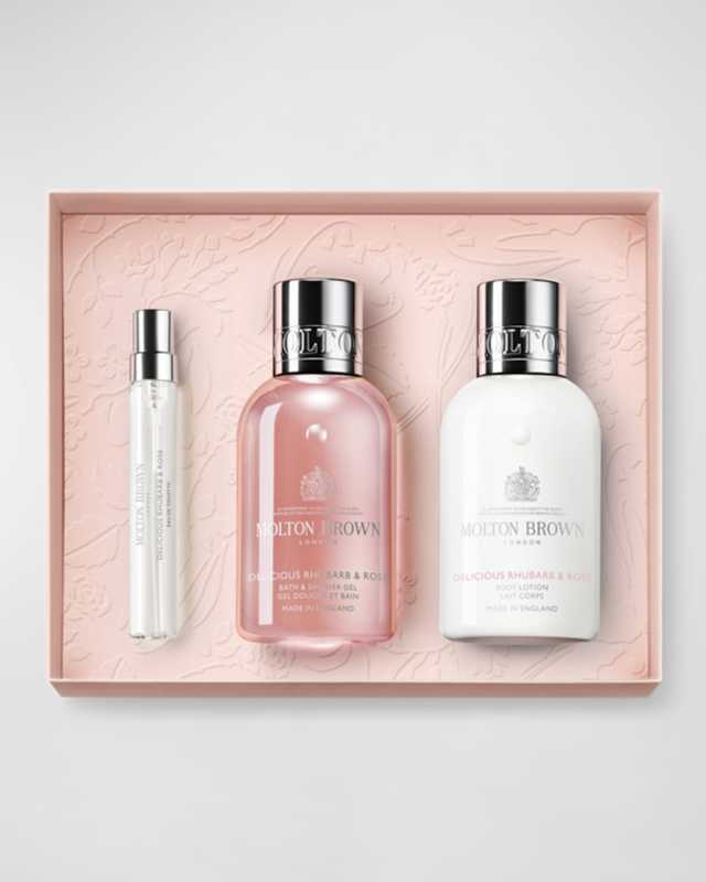 Delicious Rhubarb And Rose Travel Collection
