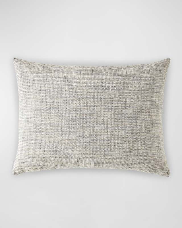 Tweed Travertine Luxe Euro Pillow