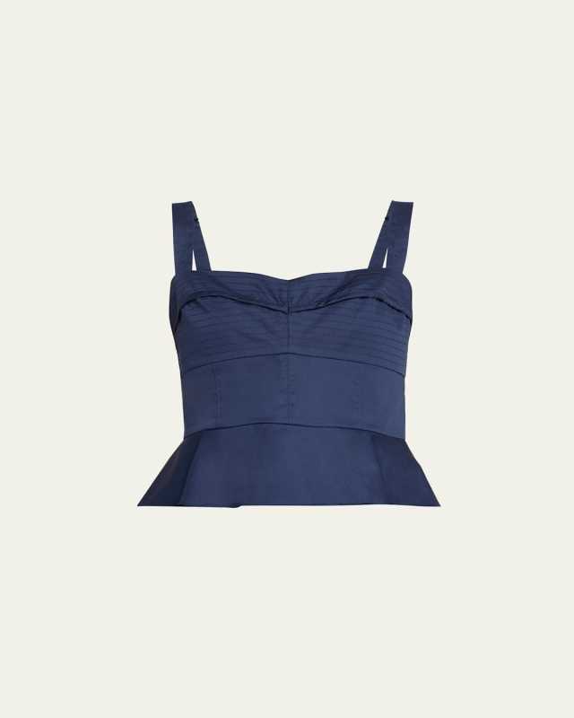 Carnegie Peplum Top