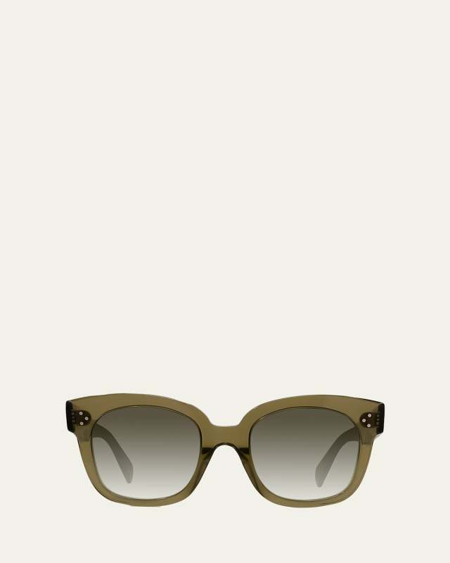 Square Gradient Acetate Sunglasses