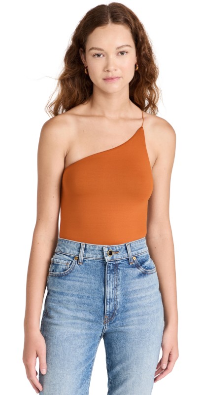 Alix NYC Ivy Thong Bodysuit Rust