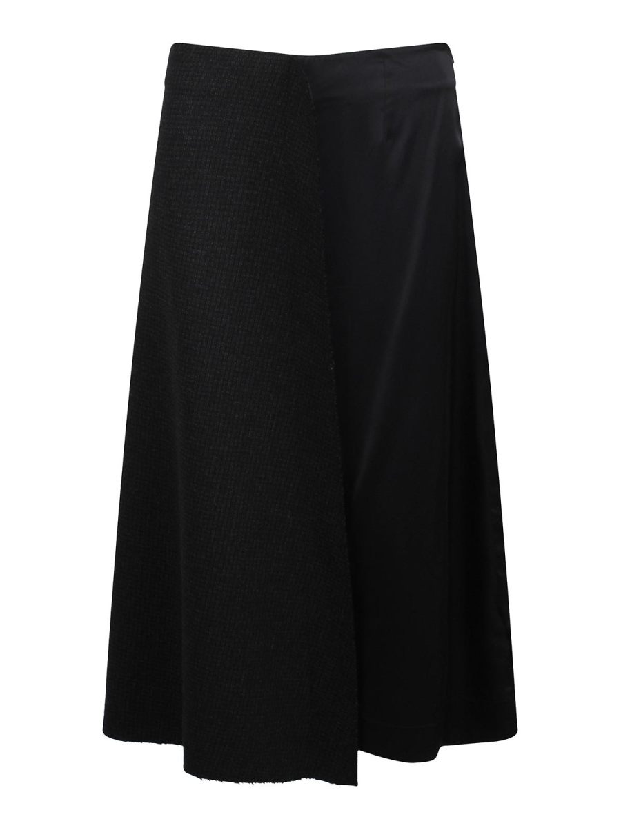 Plan C Jupe Midi - Gris