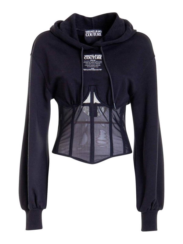 Versace Jeans Couture Pull Col Rond - Noir