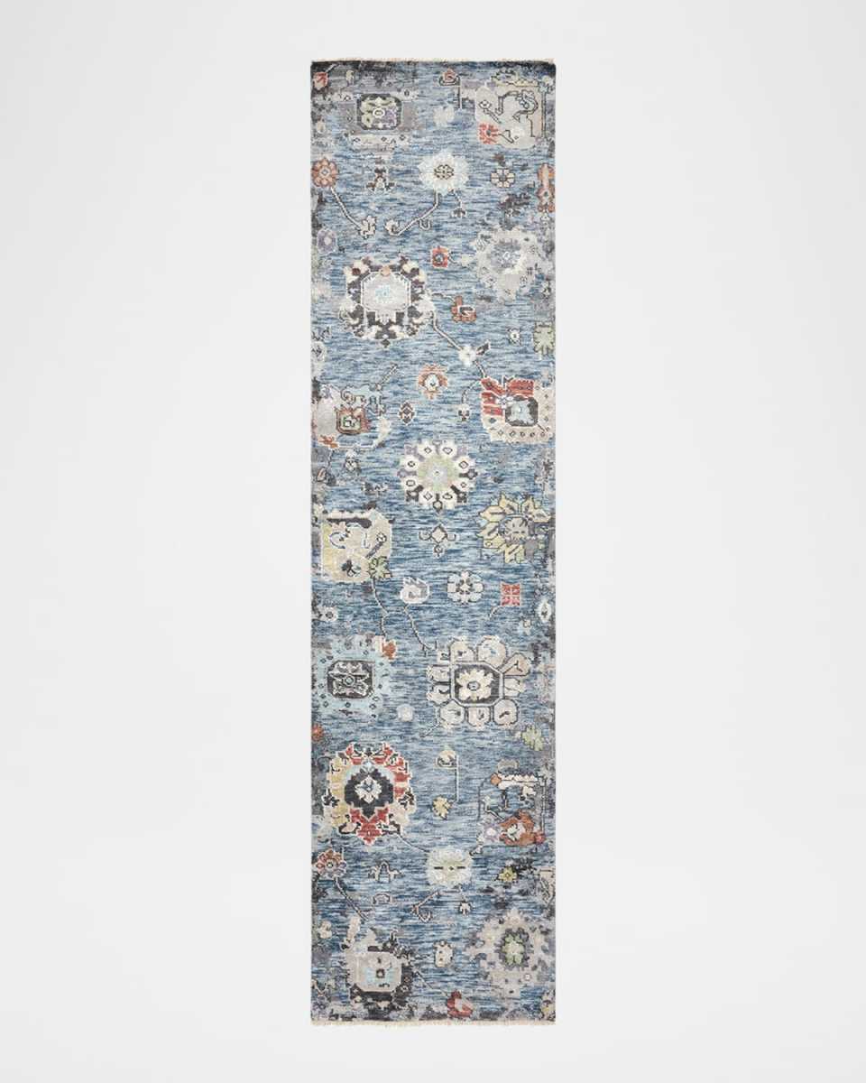 Ezra Hand-Knotted Rug, 3' x 10'
