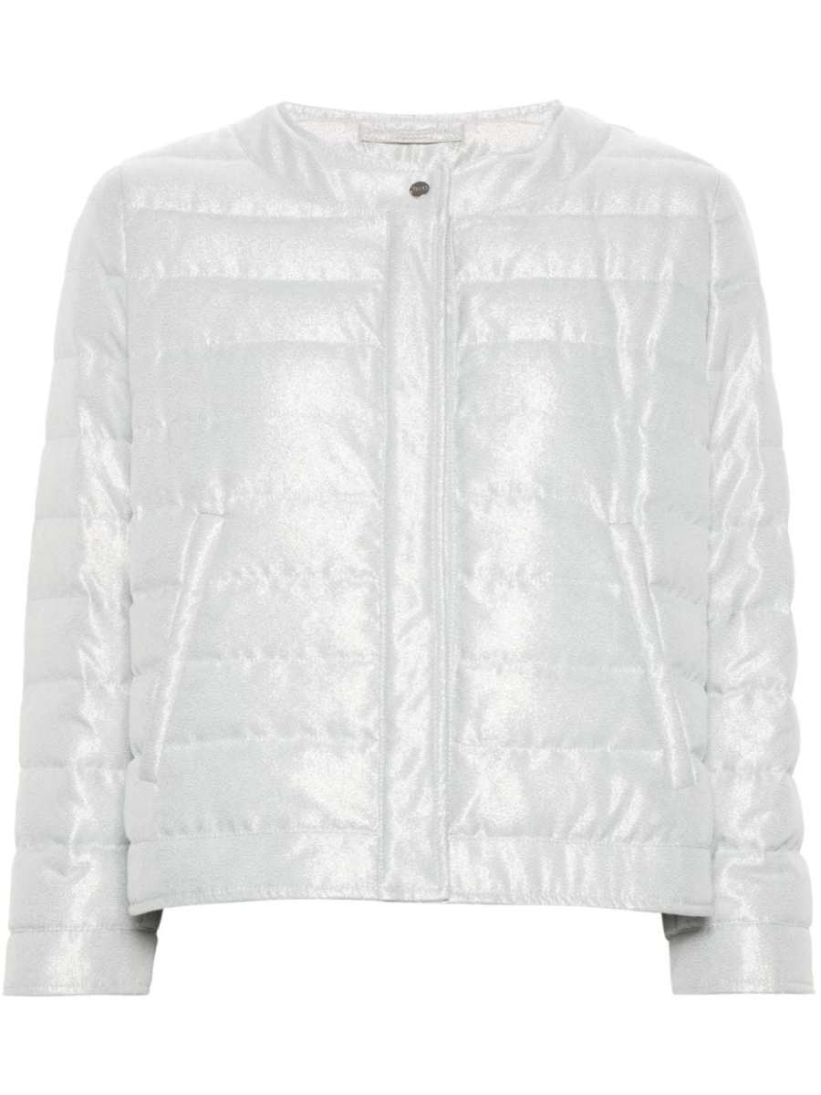 stand-up collar padded jacket