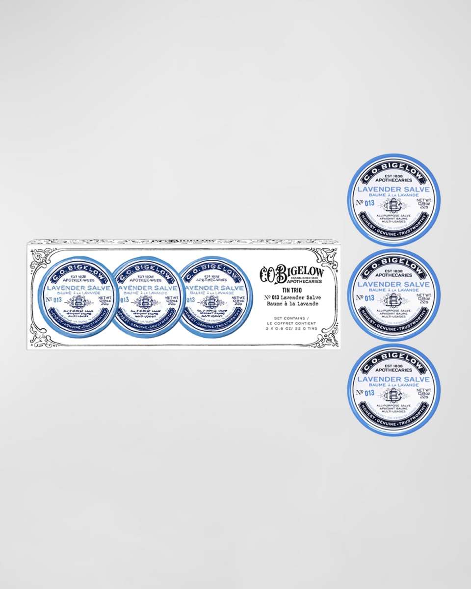 Lavender Salve Tin Trio