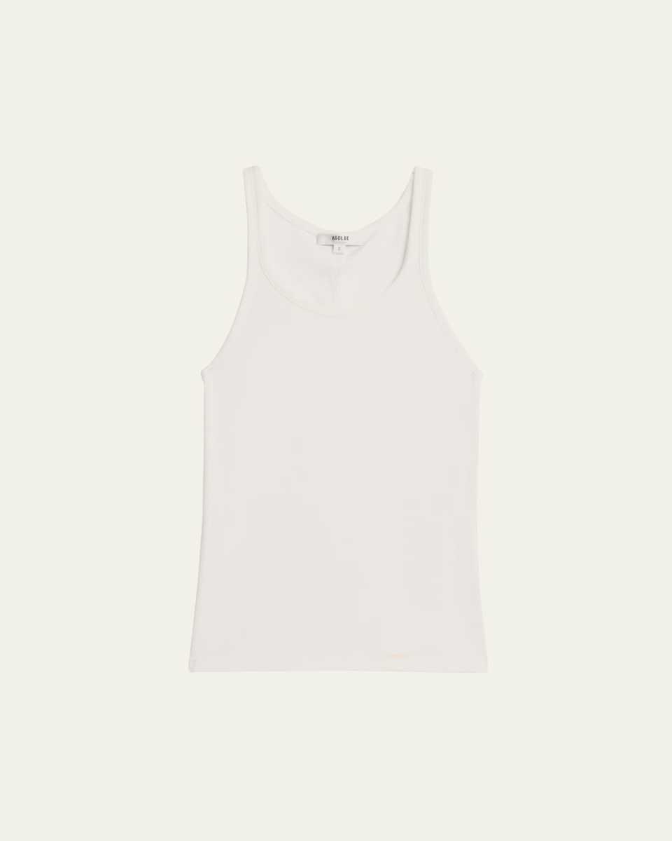 Zane Scoop-Neck Tank Top