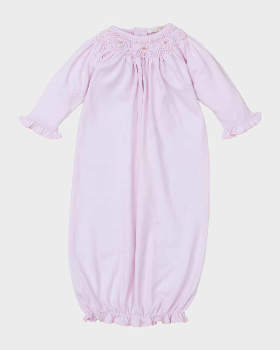 Girl's CLB Hand Smocked Sleep Sack, Size Newborn-S
