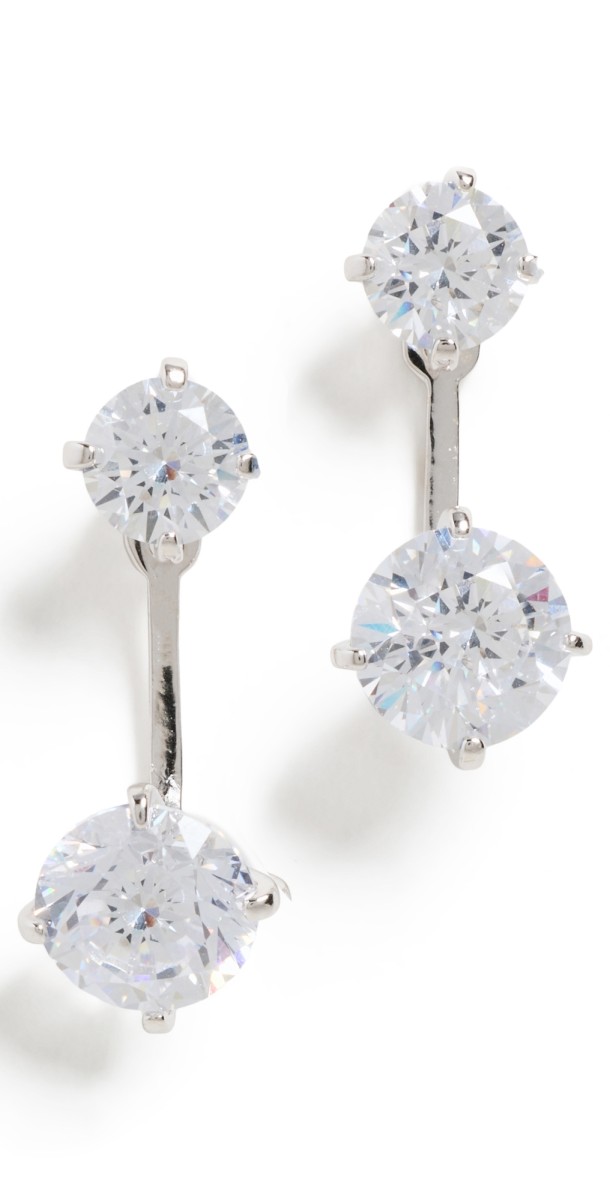 SHASHI Ines Earrings Silver