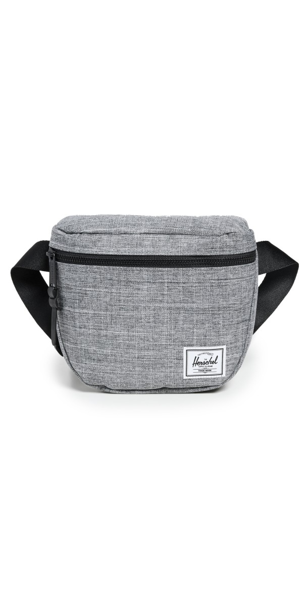 Herschel Supply Co. Settlement Hip Pack Belt Bag Raven Crosshatch