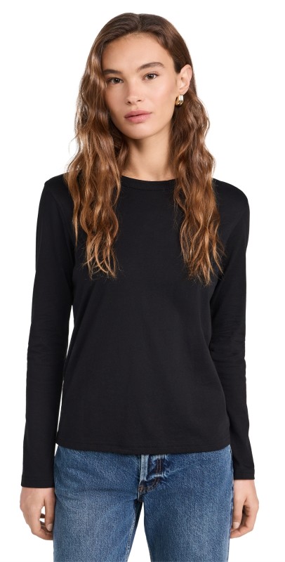 Sold Out NYC The Long Sleeve Perfect Tee Black