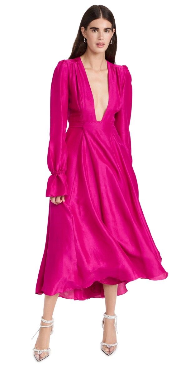 Azeeza Willow Dress Magenta