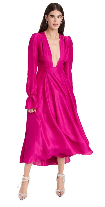 Azeeza Willow Dress Magenta