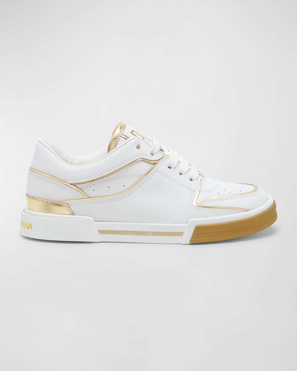 Kid's Roma Low-Top Leather Sneakers, Kids