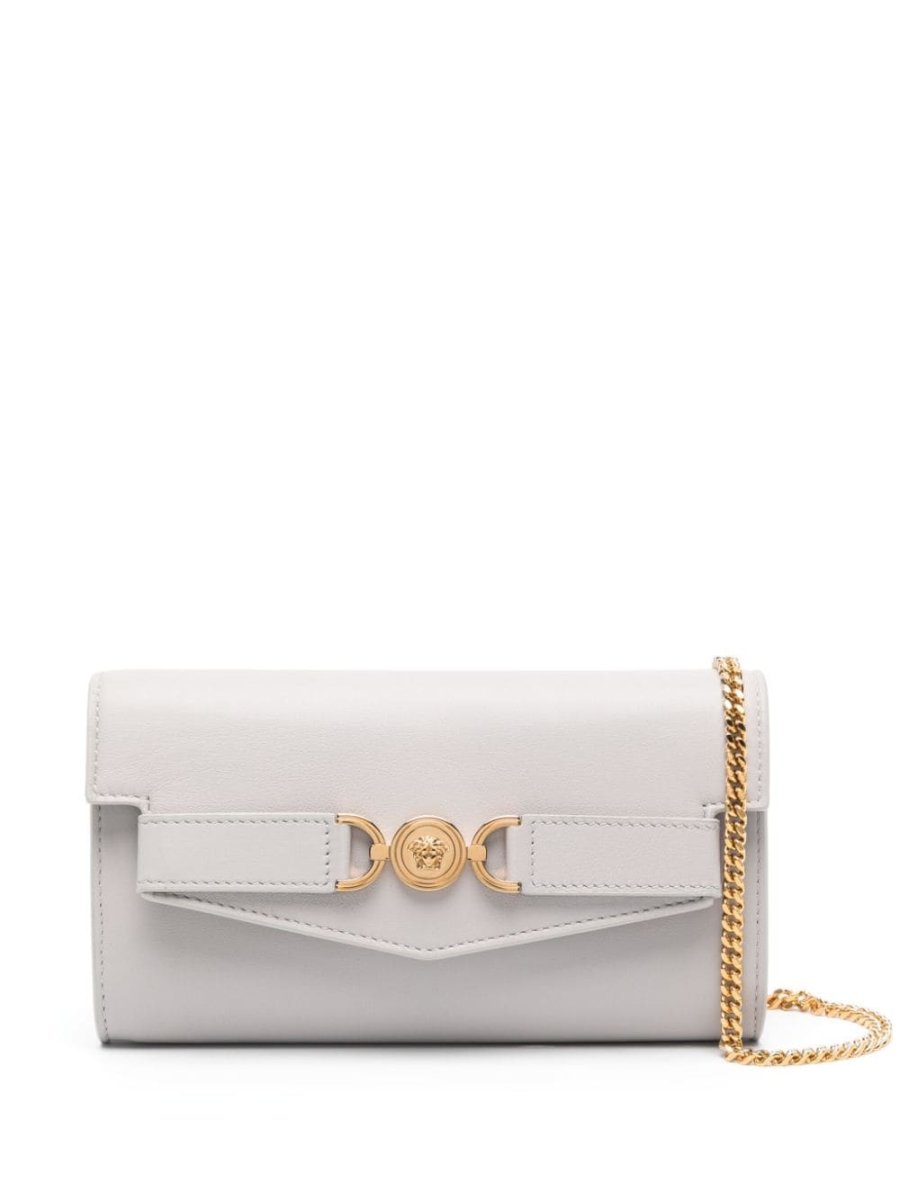 Medusa '95 leather clutch bag