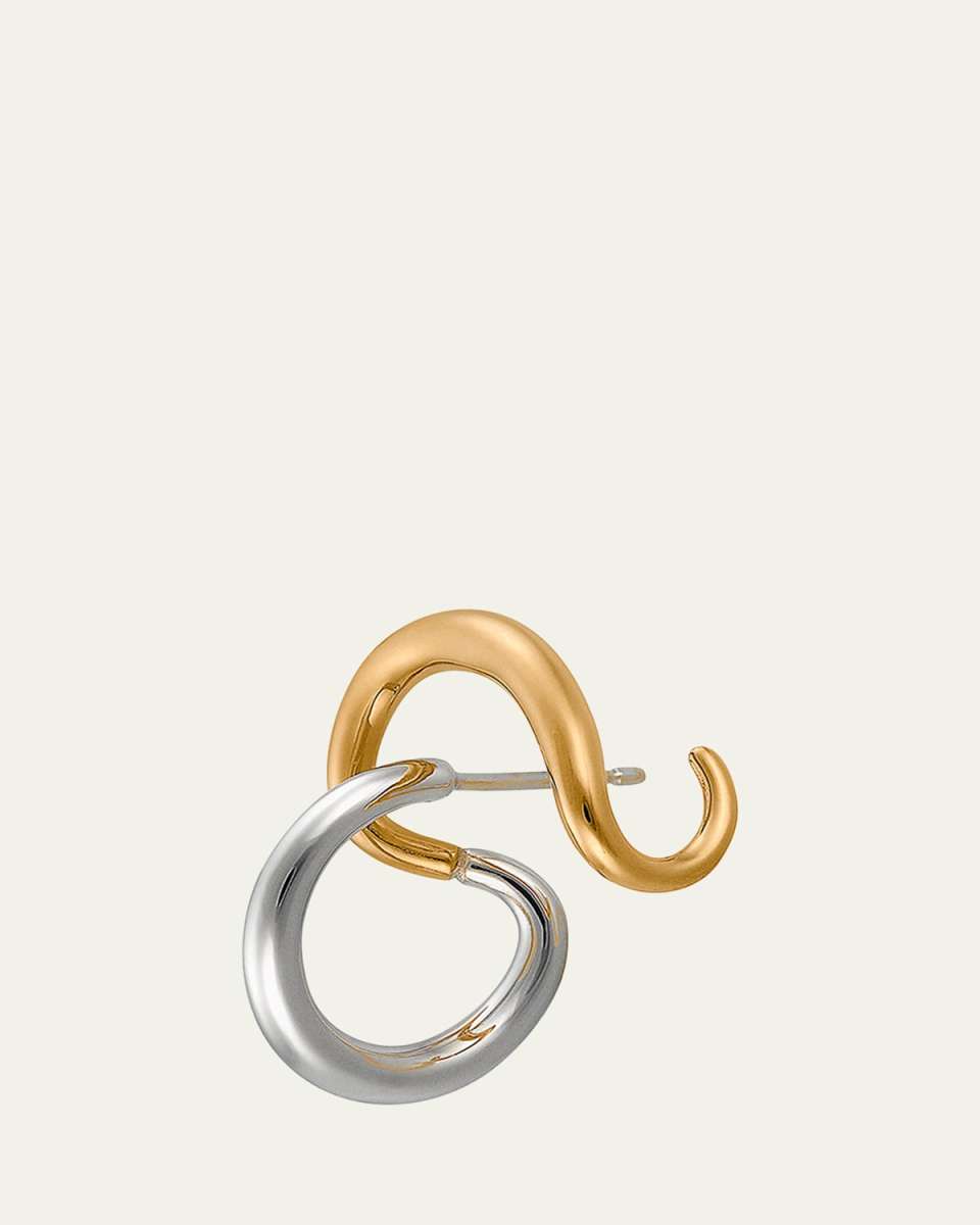 Bo Mini Initial Hoop Earrings