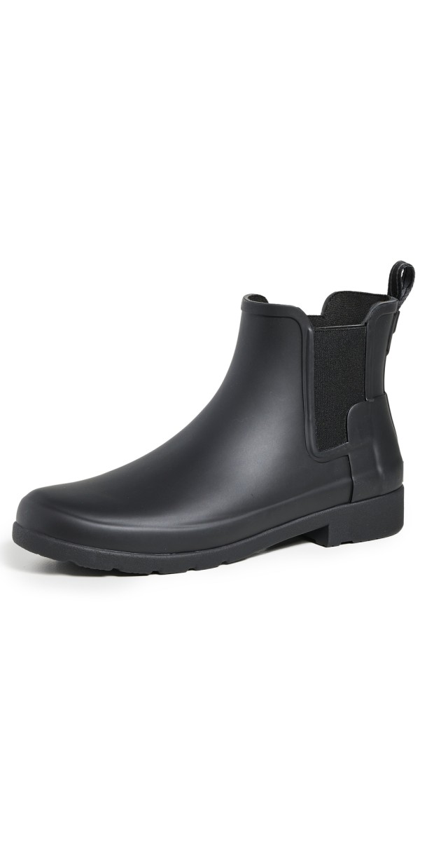 Hunter Boots Refined Chelsea Boots Black