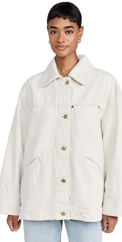 B Sides CL Jacket Tile White