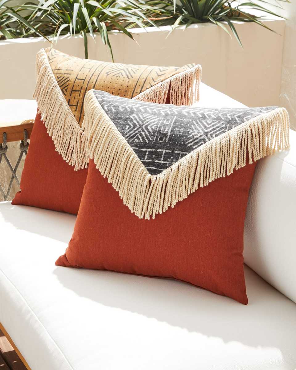 Seydou Color Block Decorative Pillow