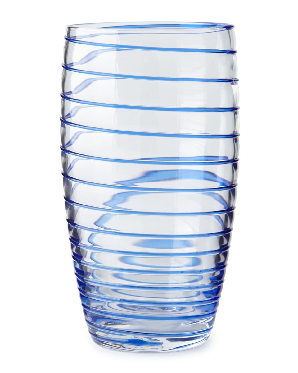 Spiral Juice Glasses, Set of 4