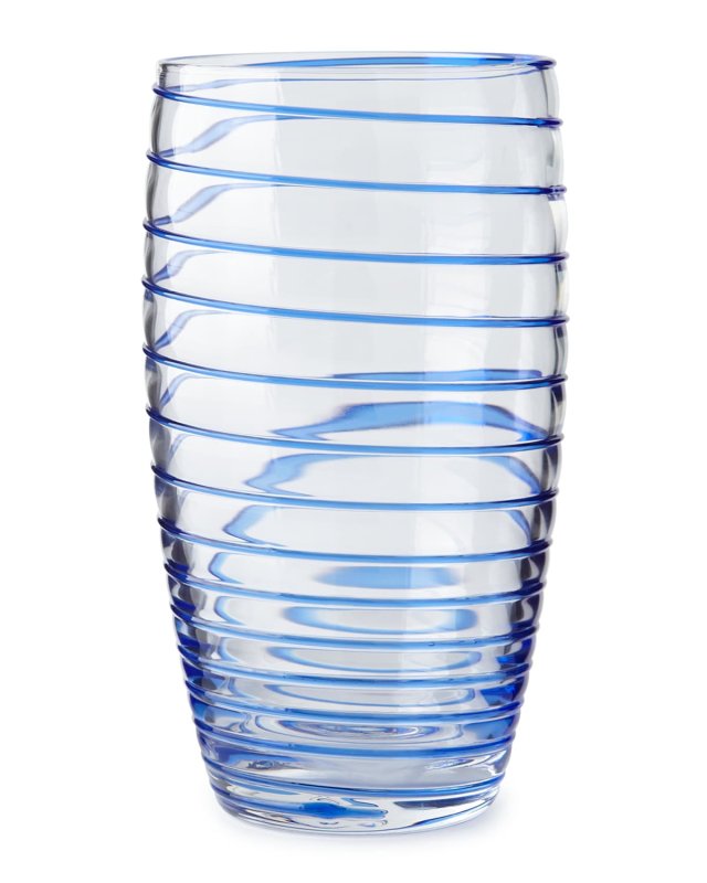 Spiral Juice Glasses, Set of 4