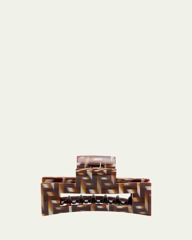 Large Cut-Out Rectangle Jaw Clip
