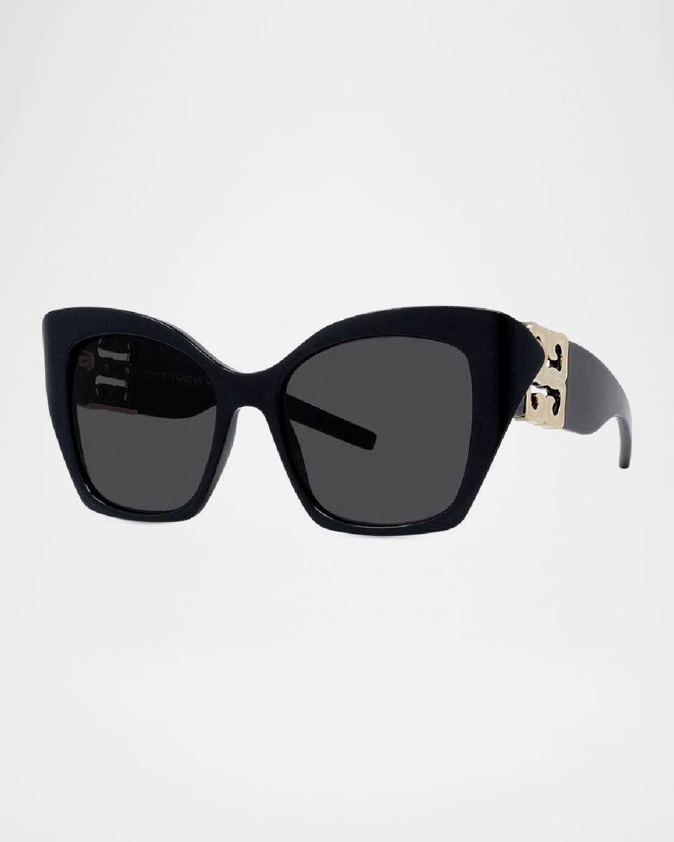 4G Liquid Square Plastic & Nylon Sunglasses