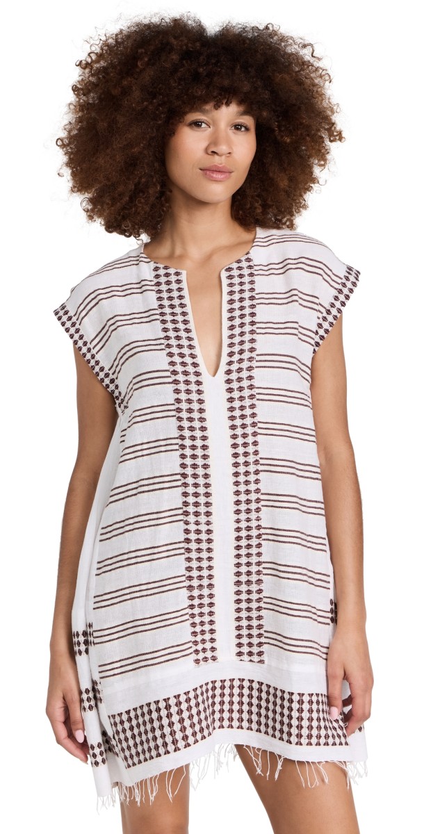 Lemlem Tigist Caftan Dress Earth