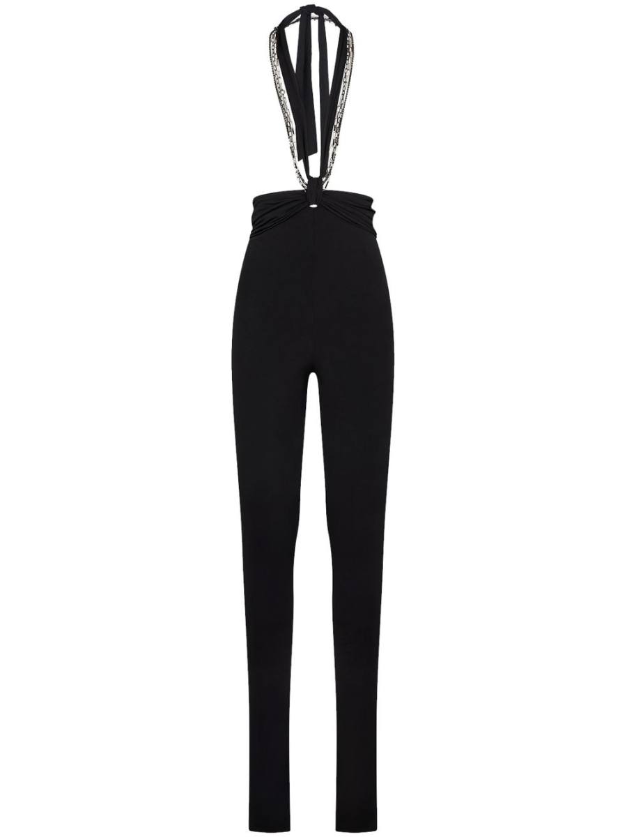 Ruby halterneck-strap trousers
