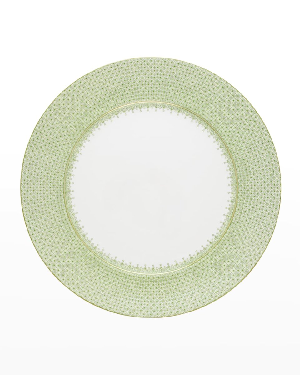 Green Apple Charger Plate