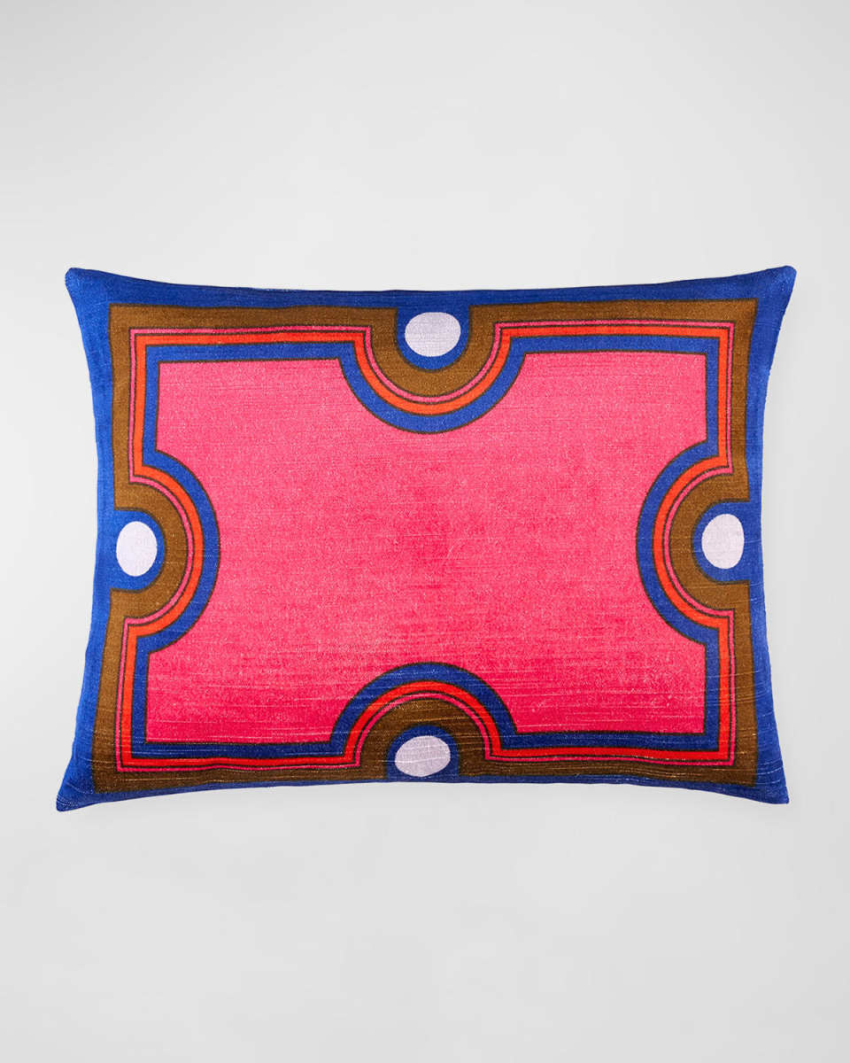 Madrid Supergraphic Rectangle Pillow, 12" x 16"