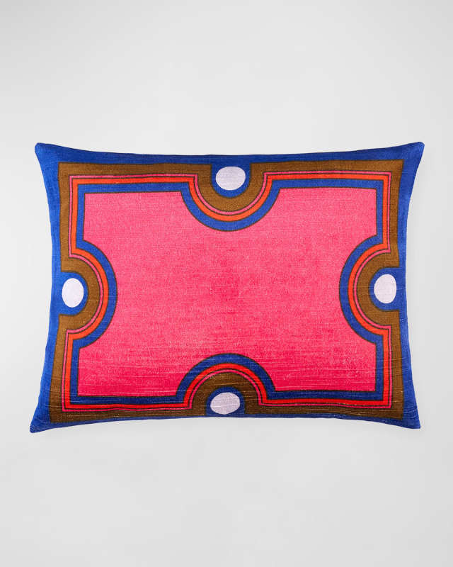 Madrid Supergraphic Rectangle Pillow, 12" x 16"