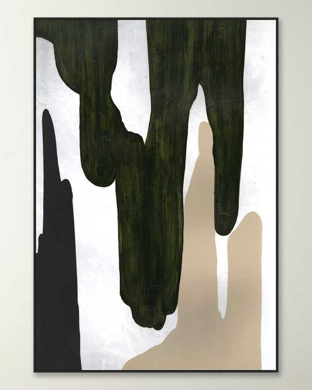 Green Drip Giclee
