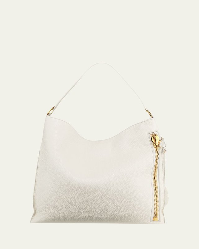 Alix Hobo Small in Grained Leather