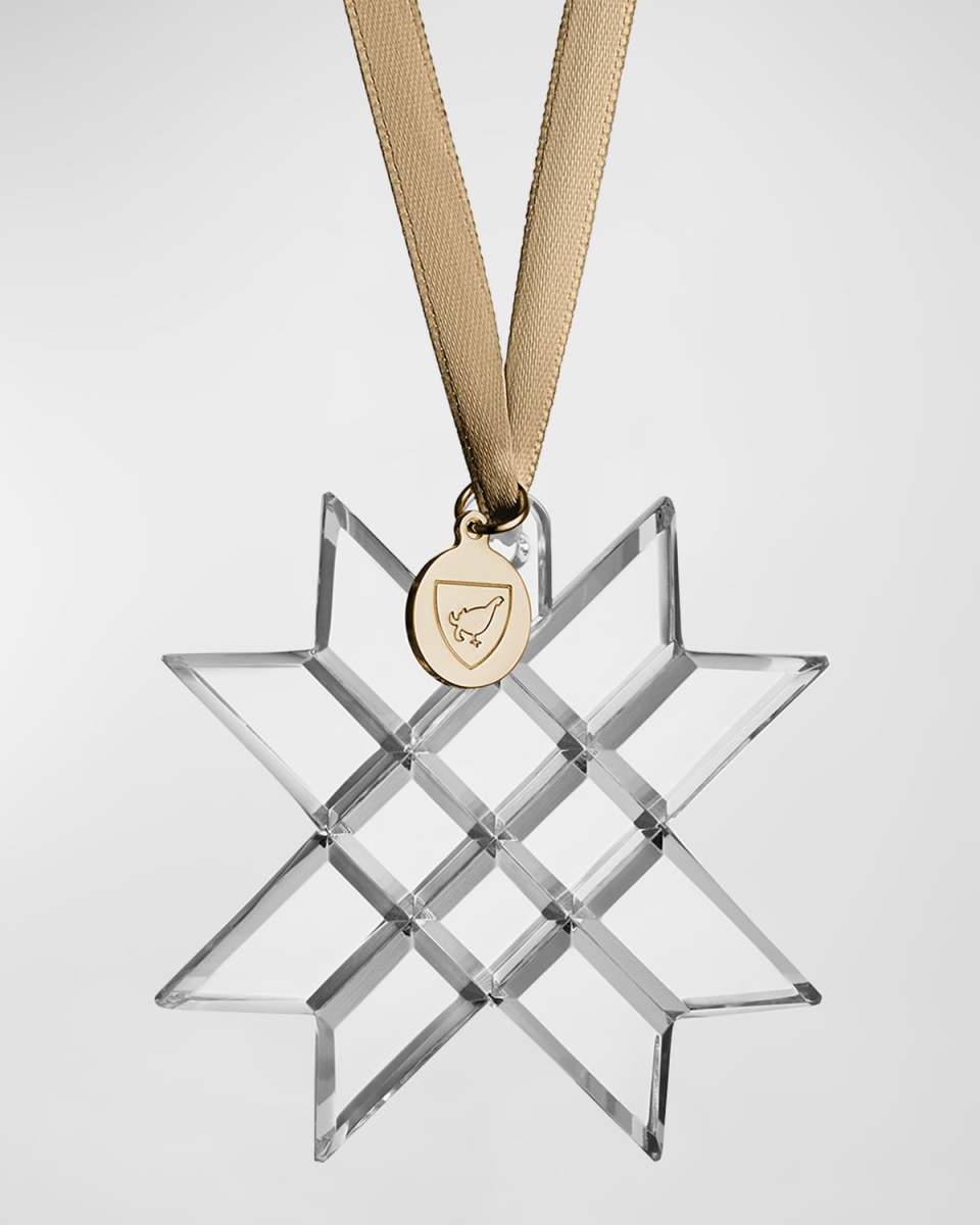 Annual Paper Star Christmas Ornament 2023