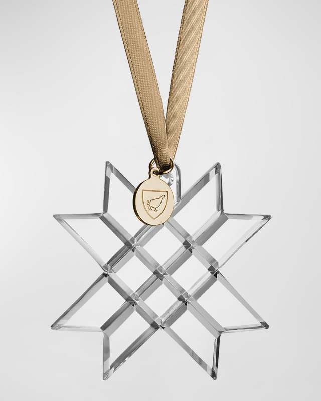 Annual Paper Star Christmas Ornament 2023